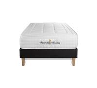 Pack colchón balmoral 90x200cm + somier multiláminas, espuma viscoelástica, 3 zonas de confort