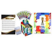 Pack Coleccionista Panini Mundial FIFA World Cup 2026: Álbum Oficial + Caja 50 Sobres + Checklist Exclusivo + Kit Protección (20 Fundas) Toys Top Wonders