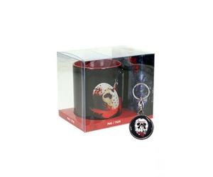 Pack Coleccionista "Viernes 13": Taza, Póster y Llavero Metálico