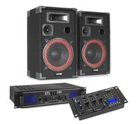 Pack completo DJ Skytec STM3030 SPL700 MAX XEN-3510 700 W Bluetooth USB