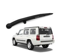 Pack Completo Limpiaparabrisas Trasero para Jeep Commander 2006-2010, 1x Láminas + Brazo de Recambio Resistente a Hielo y UV Fácil Instalación