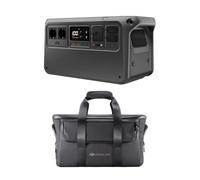 Pack con bolsa de almacenamiento DJI Power 1000 V2, batería LFP de 1024 Wh | Almacenamiento fácil, salida estable de 2600 W, recarga rápida, generador eléctrico para el hogar, camping, autocaravanas