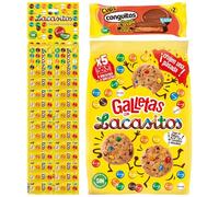 Pack Conguitos cups leche34g,Lacasitos galletas 120g,Lacasitos bolsitas 18g