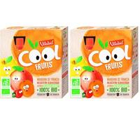 PACK COOL FRUITS MANZANA MELOCOTON ALBARICOQUE 4x9 (Paquete de 2)