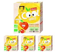 PACK COOL FRUITS PLATANO MANZANA 4x90g (Paquete de 4)