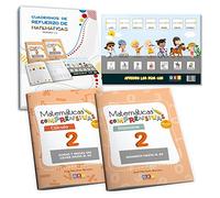 Pack cuadernos de refuerzo de matemáticas, Primero 1.2