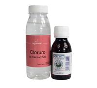 Pack Cuajo Natural y Cloruro de Calcio 33% para cuajar leche pasteurizada Kit para hacer queso fresco y cuajada en casa apto vaca oveja cabra