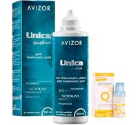 Pack Cuidado Lentillas: Solución Unica Sensitive 350ml + Lacri fresh Gotas Hidratantes 15ml para Ojo Seco