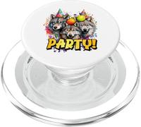 Pack Cumpleaños Lobo Fiesta Lobos Lobo Alfa PopSockets PopGrip para MagSafe