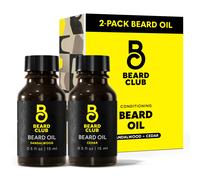 Pack D o Beard Club: Aceites premium de cedro y s ndalo para barba para hombre - Acondicionador hidratante natural - Hidrata, suaviza, fortalece