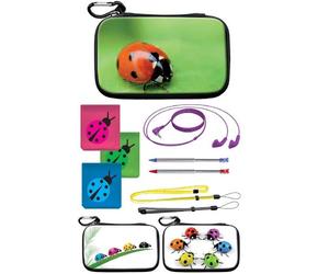 Pack d'accessoires 'Lady Bird' pour DS/Dsi/DS Lite/3DS [Importación francesa]