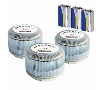 Pack de 1 / 2 / 3 Balizas V16 HRFLECT Homologada DGT con Bateria 9v incluida - Conectividad DGT 3.0 Activa hasta 2038, Obligatoria 2026