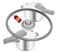 【Pack de 1 Y 2】 Junta de goma olla wmf Perfect y wmf Perfect Plus Ø22 + valvula wmf Perfect indicadora de cocción Ø3 | junta de goma olla express | repuesto compatible | apto para lavavajillas