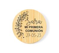 Pack De 10 Imanes Abridores de Bambú - Abrebotellas, Abridor Cerveza, Abridor de Botellas, Abrebotellas Originales, Abridor Botellas - Personalizables y Resistentes (Jara)