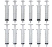 Pack de 10 Jeringas de Plástico 5 ml sin Aguja | Jeringas de Medición para Laboratorio, Cocina, Manualidades, Experimentos y Uso Científico | Precisión y Fácil Dosificación