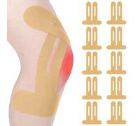Pack de 10 Kinesiotape, Transpirable Cinta Kinesiologica, Venda Neuromuscular Adhesiva, Alivio Dolor Muscular, Tiras Fisioterapia, Sin Látex, Resistente al Agua, Transpirable