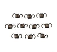 Pack de 10 muelles de embrague metálicos para motosierra modelos MS381, MS380 y 038 - Repuesto para piezas de repuesto para herramientas eléctricas de jardín, 8 mm × 8,5 mm, color negro