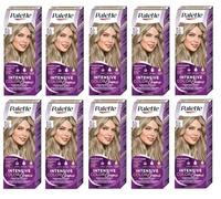 (Pack de 10) Palette Intensive Color Cream 9-1 Ash Extra Light Blond Hair Color - Caja completa - Con hoja de instrucciones en inglés