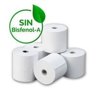 PACK DE 10 ROLLOS DE PALPEL TERMICO DE 57x55mm LIBRE DE BISFENOL A CYT5755BPA