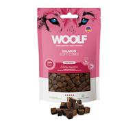 Pack de 10 Snacks Naturales para Perros | Dados Semihúmedos de Salmón Sin Conservantes | Chuches Naturales Perros | Dog Treats Saludables para Cachorros y Mayores | 10x100g
