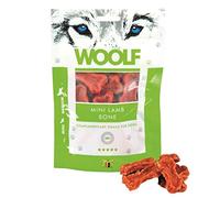 Pack de 10 Snacks Naturales para Perros | Mini Huesos De Cordero Sin Conservantes | Chuches Perros Naturales - Dog Treats Saludables con Proteínas De Fácil Digestión | 10x100g