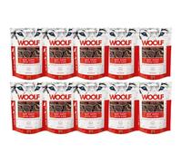 Pack De 10 Snacks Naturales para Perros | Sushi De Ternera + Bacalao Sin Conservantes | Chuches Perros Naturales - Dog Treats Saludables con Omega 3 Y 6 para Pelo Brillante Y Fuerte | 10x100g