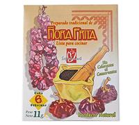 Pack de 10 Sobres de 11g de Ñora Frita | Úsala en tus Arroces, Calderos y Guisos | Lista para cocinar| 100% Artesanal | Sin Colorantes ni Conservantes | Ñora, Sal y Aceite de Girasol