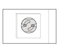 Pack de 10 uds Tapas protectoras para toma de 16A 36.005 Electro DH 8430552051700