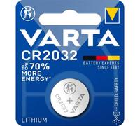 Pack de 10 unidades varta pila boton litio cr2032 3v blister*1 10 uds