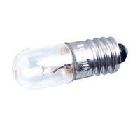 Pack de 100 uds bombillas de filamento rosca e10 6 v 0.2 a electro dh.