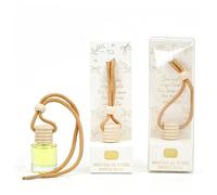 Pack de 12 a 36 uds, Ambientador Coche, Aroma Jazmín, Detalles originales invitados, Recuerdos para Bodas, Bautizos y Comuniones, Regalantes (30, (Pack 30 piezas))
