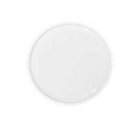 Pack de 12 Imanes Cerámicos Redondos para sublimación, de 7 cm, Color Blanco