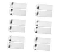 Pack De 12 Pares No Seguimiento Gancho Adhesivo Fuerte Montaje en Pared Actualizaciones Para Daño Marco Sin Instalación Ganchos Decorativos Desmontables Para Inquilinos
