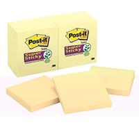 Pack de 12 post-it 76x76 mm amarillos