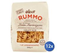 Pack De 12 Rummo Pasta De Sémola Legend Fusillotti N. 155 500 G