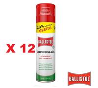 Pack de 12 uds aceite ballistol spray 240 ml para limpieza de armas