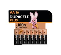 Pack de 16 Pilas AA Duracell Plus Power Boost DPBLR6B16/ 1.5V/ Alcalinas