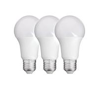PACK DE 2+1 BOMBILLAS LED OPACAS A60, CASQUILLO E27, 806 LÚMENES, EQUIVALENTE A 60W, 2700 KELVIN, BLANCO CÁLIDO