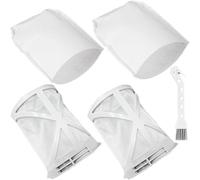 Pack de 2 + 2 filtros para Makita CL100, CL106, CL180, DCL180 aspiradoras