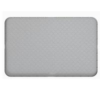 Pack de 2 Alfombrillas Arenero Gato en Silicona 86×55 cm - Impermeables, Antideslizantes, Atrapan la Arena, Fáciles de Limpiar - Ideales para Hogares con Múltiples Gatos, Gris