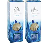 Pack de 2 Ambientador Mikado 90 ml-Aroma floral y envolvente para tu hogar.-Oceáno
