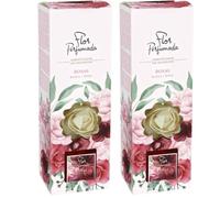 Pack de 2 Ambientador Mikado 90 ml-Aroma floral y envolvente para tu hogar.-Rosa
