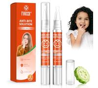 Pack de 2 Aplicadores Amargos, Barra Anti-Morderse Uñas, Sabor Amargo Eficaz, Ayuda a Reducir el Hábito de Morderse las Uñas, Uso Personal Diario para Niños y Adultos