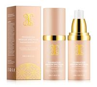 Pack de 2 Base de Maquillaje Color Adaptativo SPF50+ 30ml | Cobertura Perfecta & Textura Sedosa | Resistente al Agua y Sudor | Para Todo Tipo de Piel