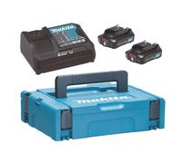 Pack de 2 baterías 10.8V 2Ah + cargador DC10SB - Makita - Li-ion