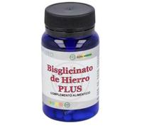 Pack de 2 - Bisglicinato de Hierro Plus Quelado con Vitaminas (60 Cápsulas) - Alfa Herbal Alta Absorción Suave con el Estómago - Lote de 120 Uds