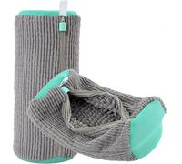 Pack de 2 bolsas de lavado de zapatos para lavadora, bolsas de lavandería reutilizables con cremallera, protección contra la deformación y cordones, limpieza completa de 360° para zapatillas y zapatos