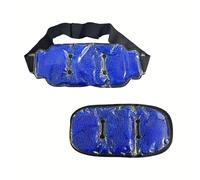 Pack de 2 Bolsas Térmicas con Perlas de Gel Frío y Calor con Cinturón Ajustable - Compresas Reutilizables Para Hombros, Espalda y Cintura, Alivio del Dolor Muscular y Lesiones