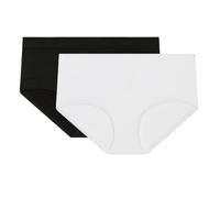 Dim Pack Bragas Tipo Bóxer en Microfibra Sin Costuras Les Pockets Ecodim Mujer x2, Multicolor, S-M