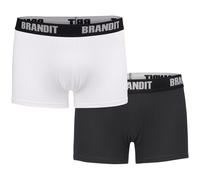 Pack De 2 Brandit Boxers Logo Para Hombre Retro Shorts Trunk Conjunto S-3XL